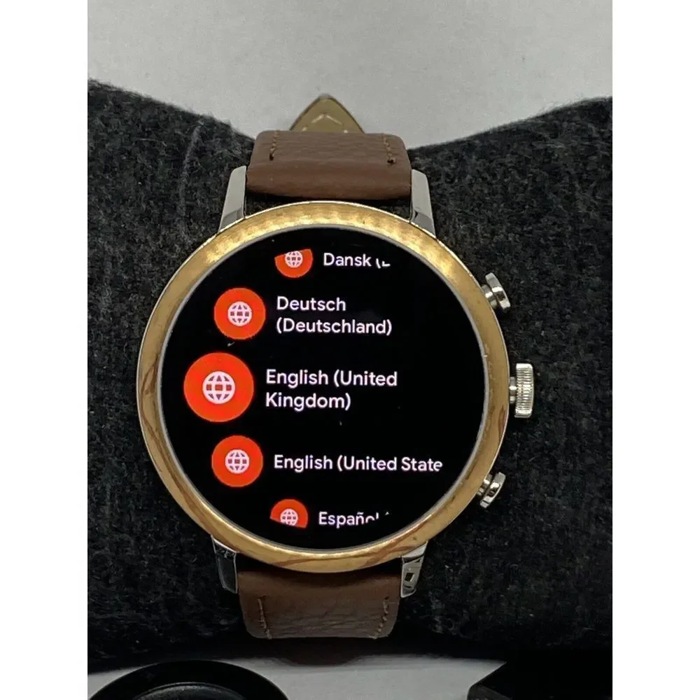 Fossil Gen 4 Authentic Digital Dial Smart Watch Custom Band FTW6016 LT339